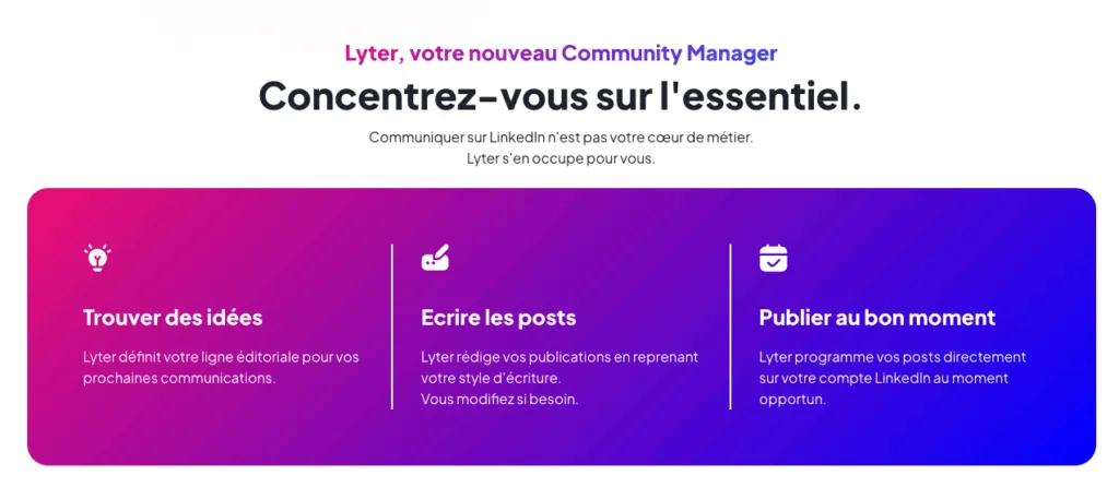 Lyter test d'outil