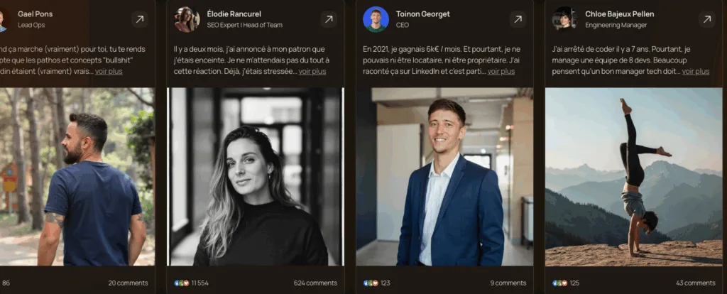 générateur image LinkedIn - Kawaak